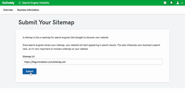 GoDaddy SEO-Tool